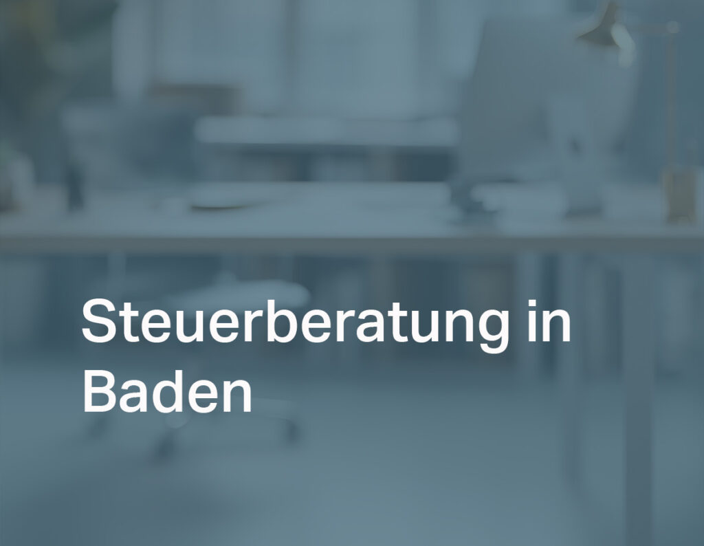 Steuerberatung in Baden